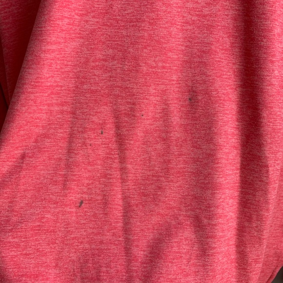 Nike Running Dri-Fit Heathered Pink/Coral Long Sleeve Shirt - Picture 5 of 6